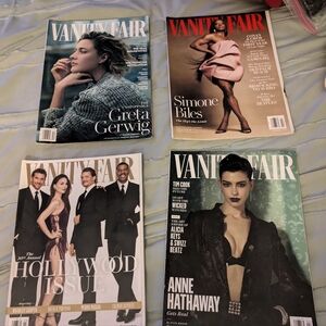 Vanity Fair Magazine Collection - Various Covers Jan - April. 2024